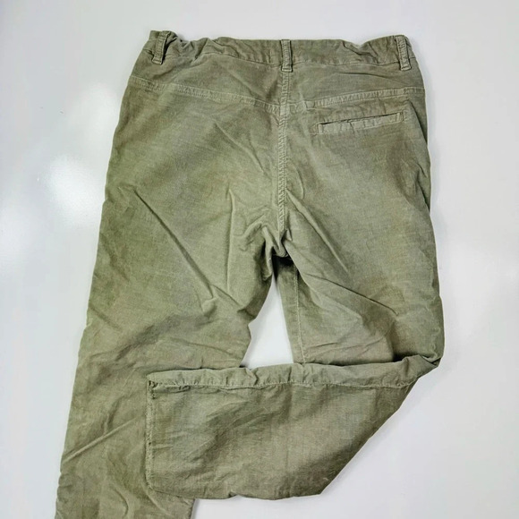 MASSCOB Made In Spain Sage Green Corduroy Straight Leg Pants Size 6 - Picture 12 of 12